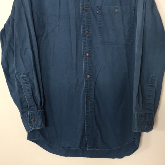 Chaps Ralph Lauren button down dress collard shirt size large - Picture 3 of 10